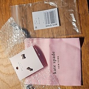 Kate Spade Bow Studs NWT